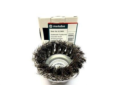 Metabo 623805000 Cup Wire Brush 2-3/4  Dia 5/8  Thread Stainless Steel • 13.33£