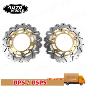 Disco rotores de freno delanteros flotantes para Yamaha MT03 2006 2007 2008 2009 2010 2011 - Imagen 1 de 8