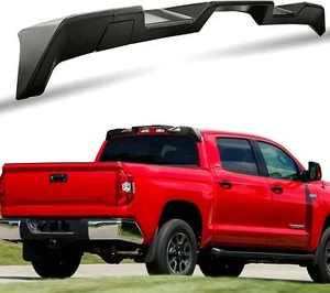 Per 2014-2021 Toyota Tundra nero opaco spoiler tetto ala labbra tutti i tappi - Foto 1 di 5