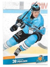 2016-17 Finnish CardSet #309 Morten Poulsen Pelicans, Herning Blue Fox
