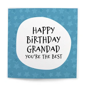 Geburtstagskarte für Opa Spaß Happy Birthday Opa Du bist die beste Karte - Bild 1 von 7