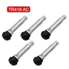 Long Lasting 5Pc Rubber Valve Stem With Rubber Valve Core For Car Accessories