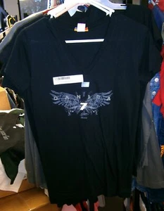 VINTAGE CFS #7 DANICA PATRICK LADIES JR MOTORSPORTS WING TEE SHIRT SMALL NWT - Picture 1 of 2