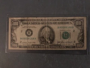 1985 One Hundred Dollar Bill New York $100 - Picture 1 of 2