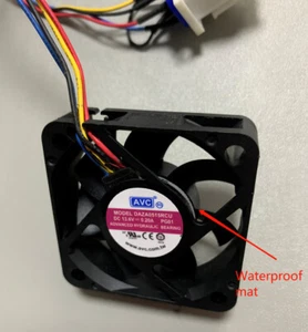 1PC AVC DAZA0515RCU 13.6V 0.20A 4-wire plug 5015 waterproof cooling fan - Picture 1 of 4
