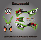 Kawasaki KX 85cc Motocross Graphics Kit 2014 - 2021 Nazwa i numer niestandardowe