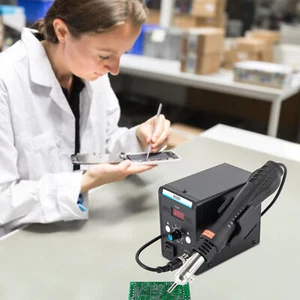 Hot Air Rework Station Soldering Electric Hot Air Gun LED Digital Display 700W - Picture 1 of 24