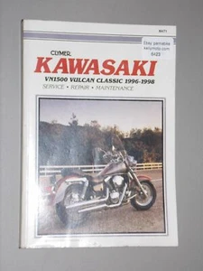 Manual Clymer #M471 Kawasaki VN1500 Vulcan Classic 1996-1998 - Imagen 1 de 1