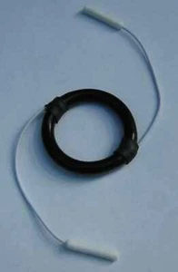 Estim Tens Conductive Rubber - bi-pole Ring electrode Many Sizes Available - Picture 1 of 1