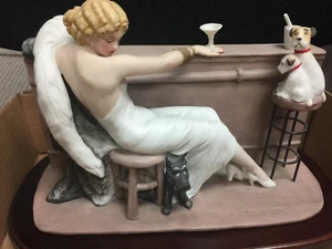 Louis Icart "Le Cocktail" 1932 #2017 of 10,000 H2014 Figurine by Heirloom Tradit - Picture 1 of 18