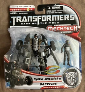 Transformers Dark Of The Moon Mechtech Backfire W/Spike Witwicky 2010 Autobot  - Picture 1 of 5