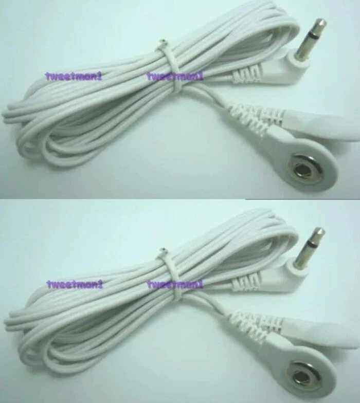 3.5mm male plug Lead Wires- Cable Connector TENS EMS Therapy Massager - Image 1 of 1