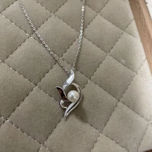 Tasaki Perlenkette Silber - Bild 1 von 12