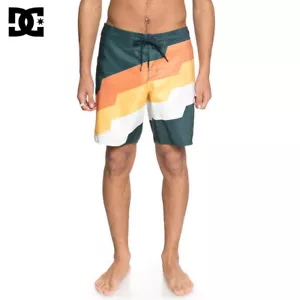 DC Shoes Step Up Para Hombre Pantalones Cortos de Tablero June Bug 34 NUEVOS Nadar Surf Playa Piscina - Imagen 1 de 3