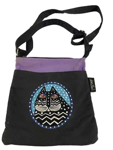 Laurel Burch Shoulder Bag Ladies Purse Cat Cat Lover Bag Purse Crossbody - Picture 1 of 7