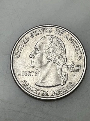 2004 P 25 Cent Us Coin Wisconsin Die Chip - Image 1 of 3