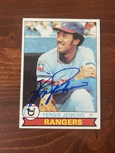 Fergie Jenkins Signed 1979 Topps #544 Card. Signed In Person - Picture 1 of 2