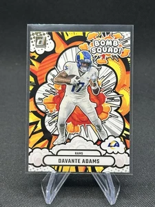2025 Panini Donruss Davante Adams Bomb Squad #BS-DAS Rams - Picture 1 of 2