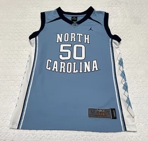 Camiseta deportiva de baloncesto North Carolina Tar Heels Nike Elite juvenil M azul #50 UNC - Imagen 1 de 11