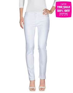 RRP €225 JACOB COHEN Jeans W24 Stretch White Bootcut Fit HANDMADE in Italy - Picture 1 of 9