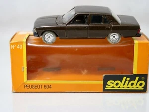 Solido Gam 3 N°40 Peugeot 604 New 1/43 IN Box - Picture 1 of 10