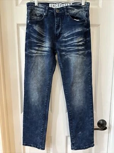 Encrypted Supply Company Youth/Boys Size 14 Jeans Medium/Dark Wash EUC - Picture 1 of 6