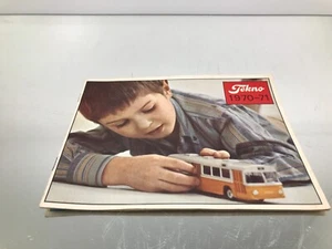 TEKNO DENMARK CATALOGUE KATALOG CATALOGUS 1970-71 INT. EDITION -ex rare- GOOD - Imagen 1 de 7