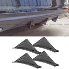 For Chevrolet Sonic Rear Bumper Lip Splitter Shark Fin Diffuser Carbon Fiber