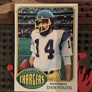 1976 Topps 128 Dan Fouts - Bild 1 von 2