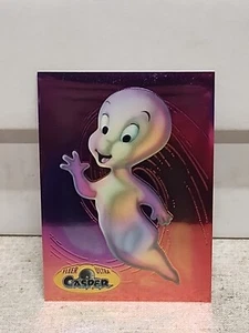 Casper 1995 Fleer Ultra Spectre-Blast Chromium Card 1 Casper - Picture 1 of 2