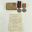 Original Boxed Ww2 1939 - 1945 Defense & War Medal Surrey