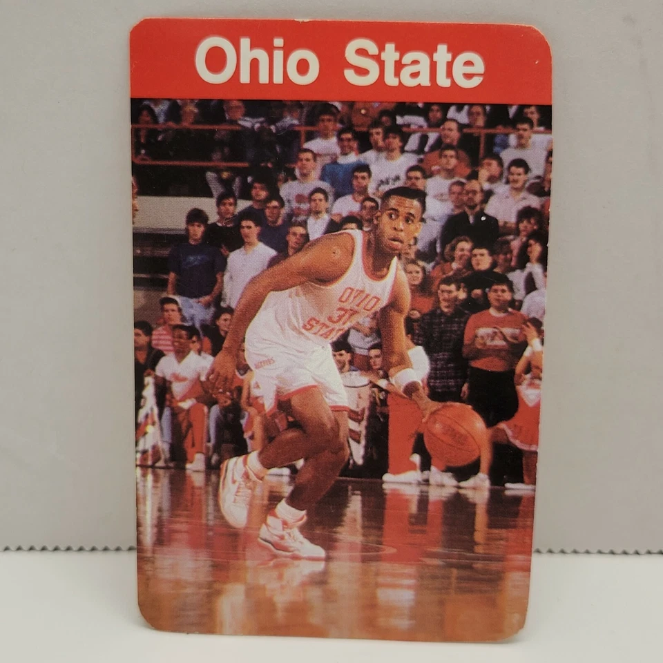 VTG Ohio State Basketball Schedule 1990-91 Season Including Soviet Union! - Image 1 of 2