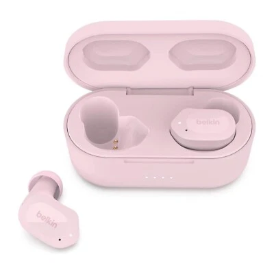 Belkin SoundForm Play True Wireless Bluetooth In-Ear Earbuds Pink AUC005BTPK - Image 1 of 4