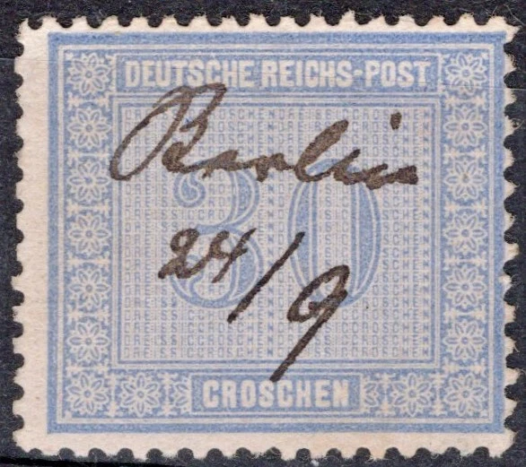 ALEMANIA, SC # 13, PEN CANCELAR Foto 1 de 1