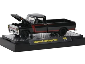 FORD F-100 Ranger Truck - 1969 - black - M2 1:64 - Bild 1 von 6