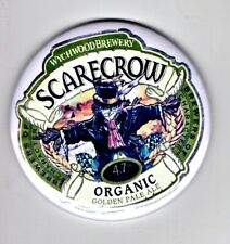 Scarecrow Magnet Beer Mat Bar Ale 3" 75mm Blade  Sub Wychwood Golden Pale Ale