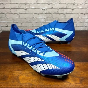 Adidas Predator Accuracy.1 FG Men's Soccer Cleats GZ0038 Royal Blue SIZE 12 NEW - Picture 1 of 11