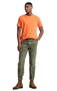 Polo Ralph Lauren arancione blu pony uomo manica corta girocollo maglietta grande - Foto 1 di 7