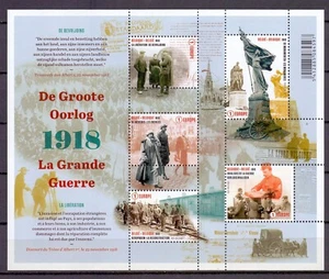 BELGIEN 2018 WWI M/S POSTFRISCH ** BLOK 268 - Bild 1 von 1