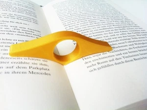 4x Thumb Page Book Holder, Seitenhalter Buchhalter, Gold, Gift - Bild 1 von 12
