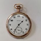 1915 Hamilton Antique Pocket Watch Size 12s 17 Jewels Model 1 Open Face Running