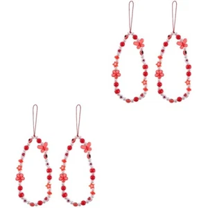2 Pieces Lucky Eye Lanyard Chaînes Suspendues Pour Téléphone Portable - Zdjęcie 1 z 12