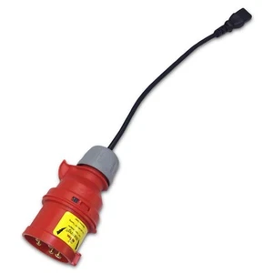 Marten® 415V 16A 5 Pin Adapter for PAT Testing 3 Phase 16a 5 Pin Plug to IEC - Picture 1 of 2