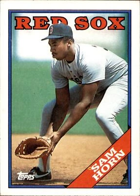 Sam Horn #377 1988 Topps - Image 1 of 2