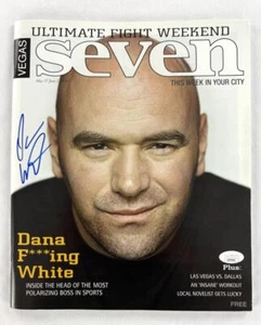 Dana White Signed Autograph Las Vegas Seven Magazine 2010 - UFC CEO w/ JSA COA - Picture 1 of 2