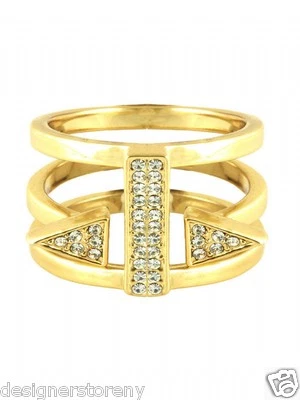 CC Skye Gold Plated Punk Heiress Ring size 6 - Image 1 of 4