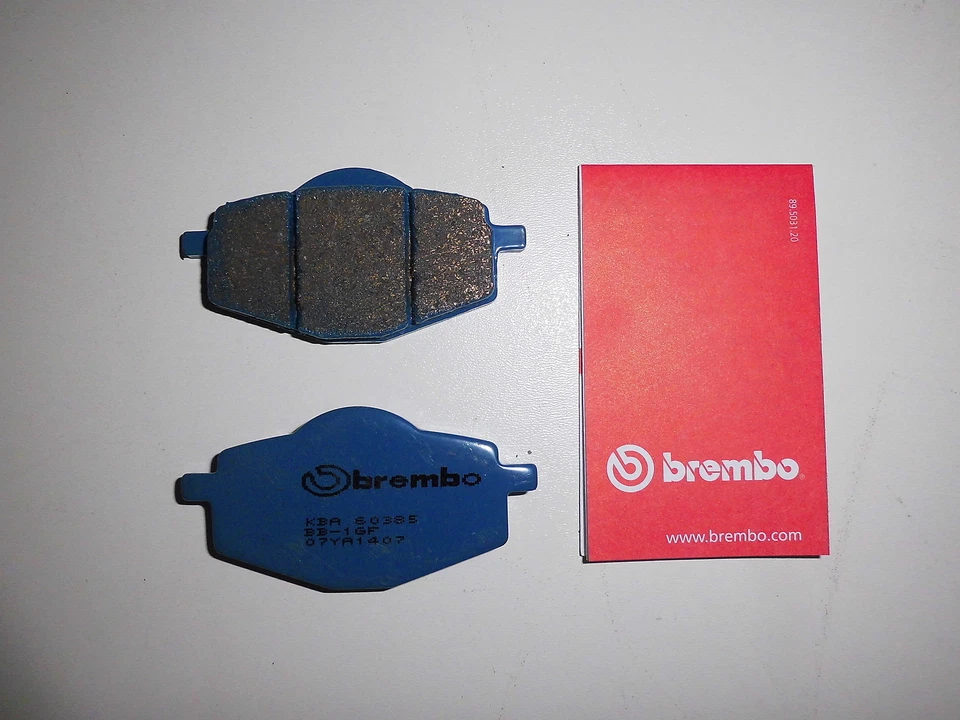 Brembo Bremsbeläge Bremsklötze Bremse vorne hinten Yamaha DT 125  Bj.1991-2004 - Bild 1 von 1