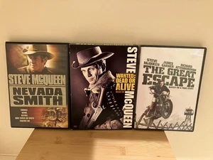 Steve McQueen: Wanted Dead or Alive - Season 1 DVD Set + 2 McQueen Films - Picture 1 of 12