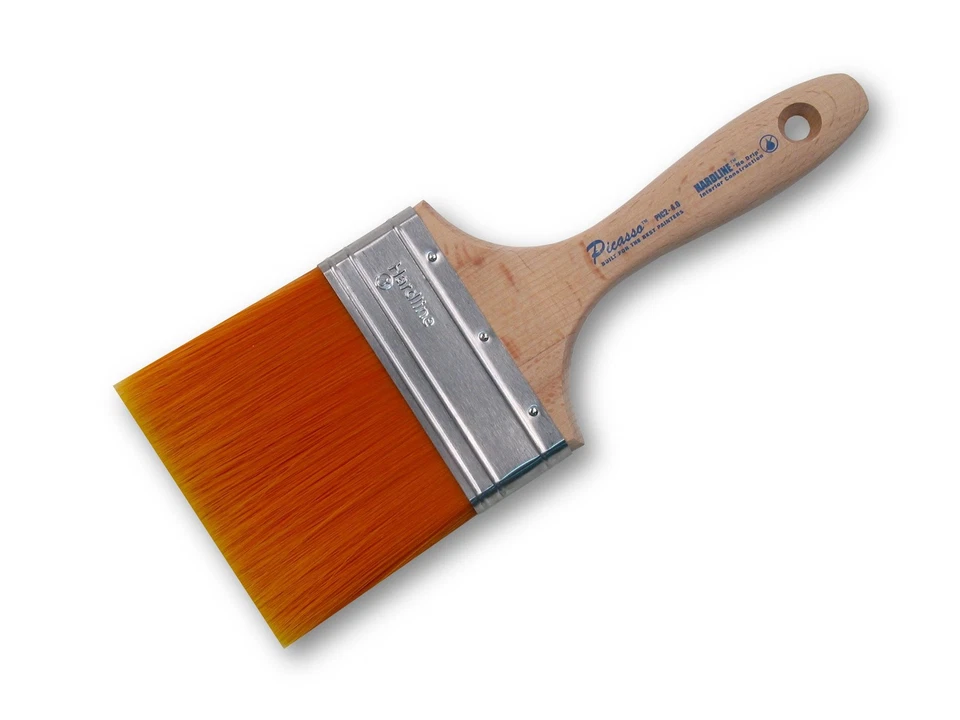 Proform PIC2-4.0 Picasso Straight Cut Beaver Tail Paint Brush 4-Inch - Imagem 1 de 1