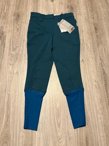 NUEVO Pantalones de equitación Prestige Schoeller Swiss Equestrian azul marino para mujer talla 46 - Imagen 1 de 9